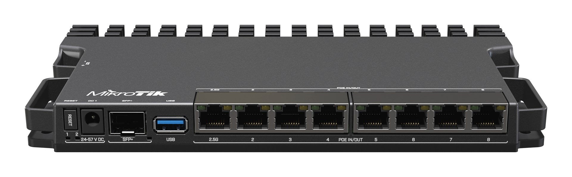 Router MikroTik RB5009UPr+S+IN, 2.5Gbps, 1GB RAM, i zi