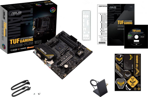 Pllakë Amë Asus TUF GAMING A520M-PLUS WIFI