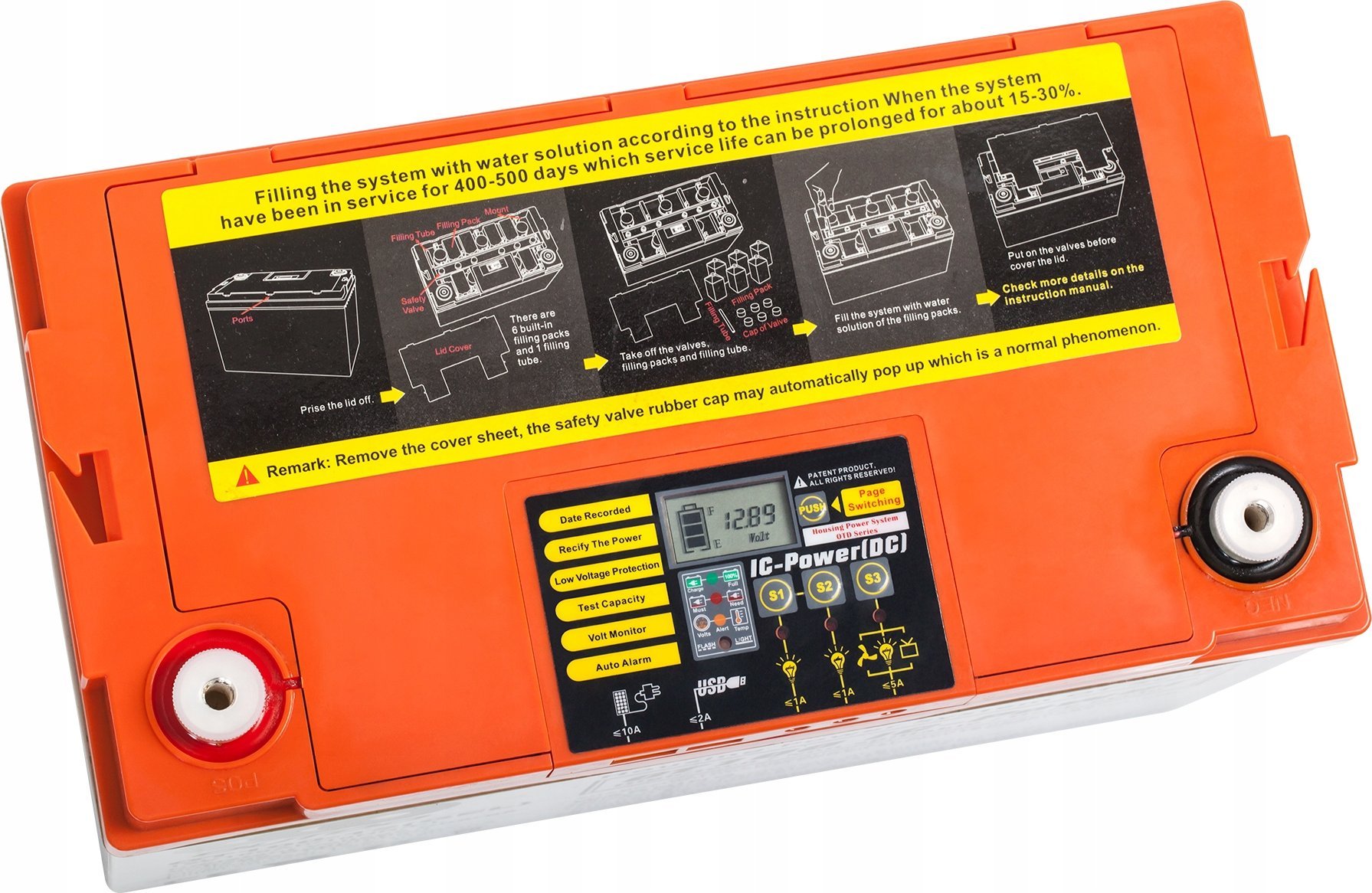 Bateri plumbi Rebel 12V 100Ah, për UPS dhe panele solare