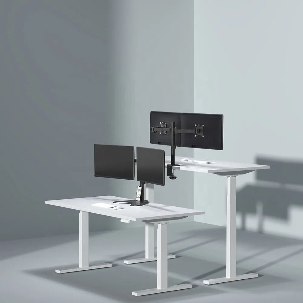 Mbajtëse monitori Mozos MS03, deri 20 kg, me rregullim lartësie, e zezë