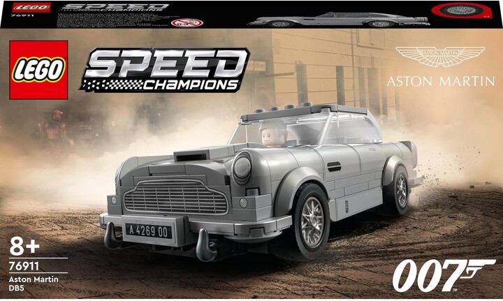Lodër LEGO® Speed Champions 76911 - 007 Aston Martin DB5