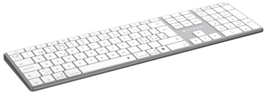 Tastierë Hyper HS2310NO, Bluetooth, LED, gri
