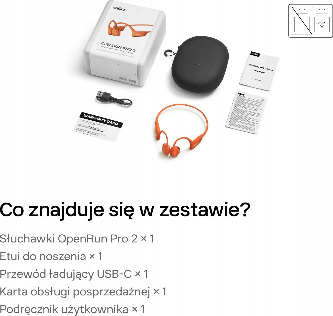 Kufje me dirigjim kockor Shokz OpenRun Pro 2, Bluetooth, rezistente ndaj ujit, të zeza