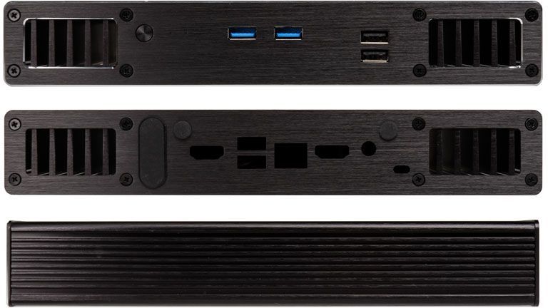 Kasë Akasa Plato X7D UCFF, NUC