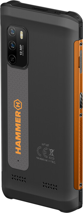 Celular myPhone Hammer Iron 4, 4GB RAM, 32GB, portokalli