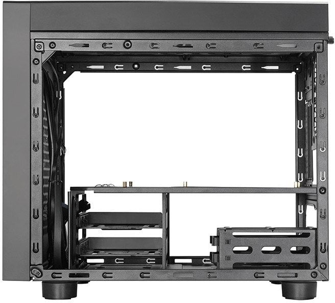 Kasa PC Chieftec The Cube CI-03B-OP, mATX, ventilator 200mm, e zezë