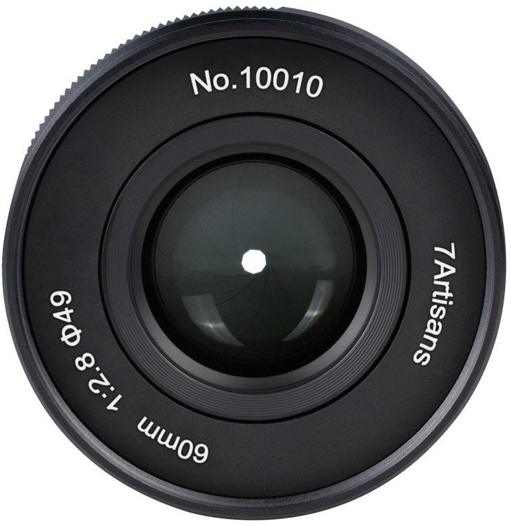 Objektiv 7artisans Photoelectric 60mm f/2.8 Macro MKII për Nikon Z, makro, i zi