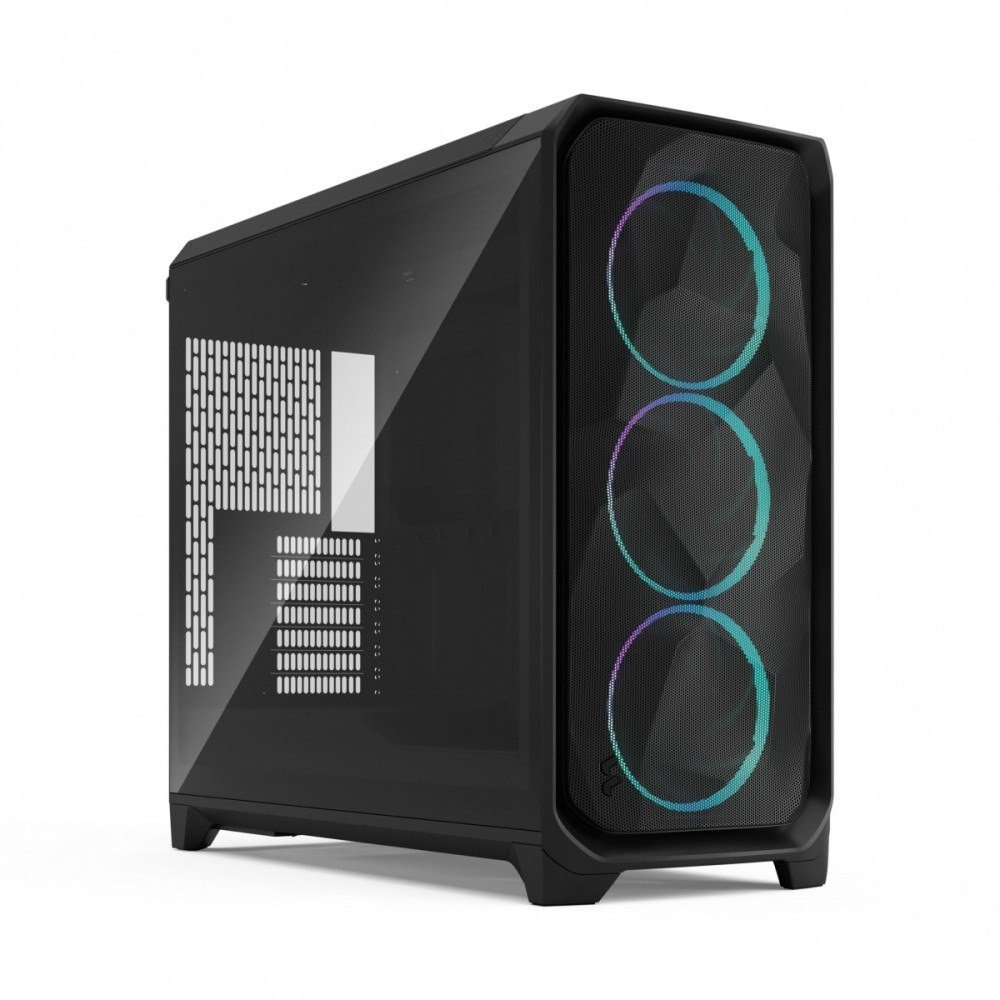 Kasa PC Fractal Design Meshify 3 XL, Full Tower, RGB, xham i temperuar, e zezë