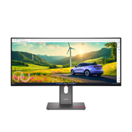 Монитор Lenovo ThinkVision P34WD-40, 34", 3440 x 1440, црн