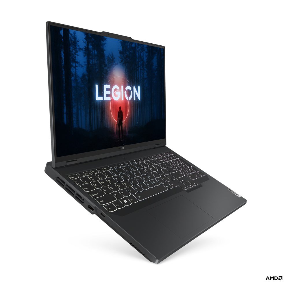 Laptop Lenovo Legion Pro, 16", AMD Ryzen 7 7745HX, 16 GB RAM, 512 GB SSD, NVIDIA GeForce RTX 4060, i hirtë