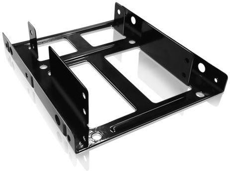 Kornizë për montim Icy Box IB-AC643, 2x2.5'', e zezë