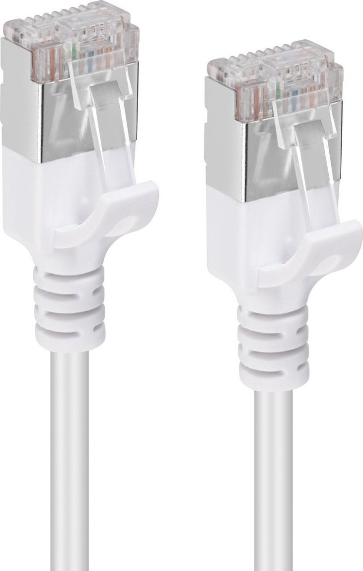 Kabllo rrjeti MicroConnect CAT6A U-FTP Slim, 2m, LSZH, gri