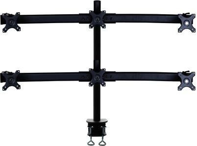 Mbajtëse tavoline për 6 monitorë Neomounts FPMA-D700D6, 19"-27", VESA 75x75 100x100, gri