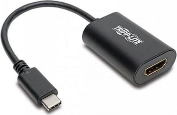 Adaptori video Tripp Lite U444-06N-HD4K6B USB C në HDMI, 4K 60 Hz, 15 cm, i zi