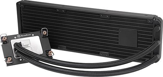 Ftohës uji CPU SilverStone Liquid Triple, radiator 360 mm, 3x 120 mm, i zi