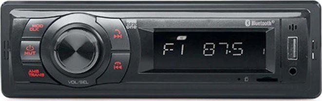 Radio makine NEW ONE BT USB SD, me Bluetooth, slot Micro SD, e zezë