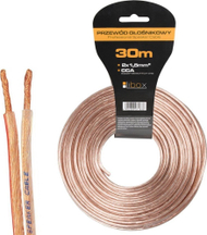 Kabllo audio Libox Cable LB0008-30, 2x1.5 mm², 30 m, transparente