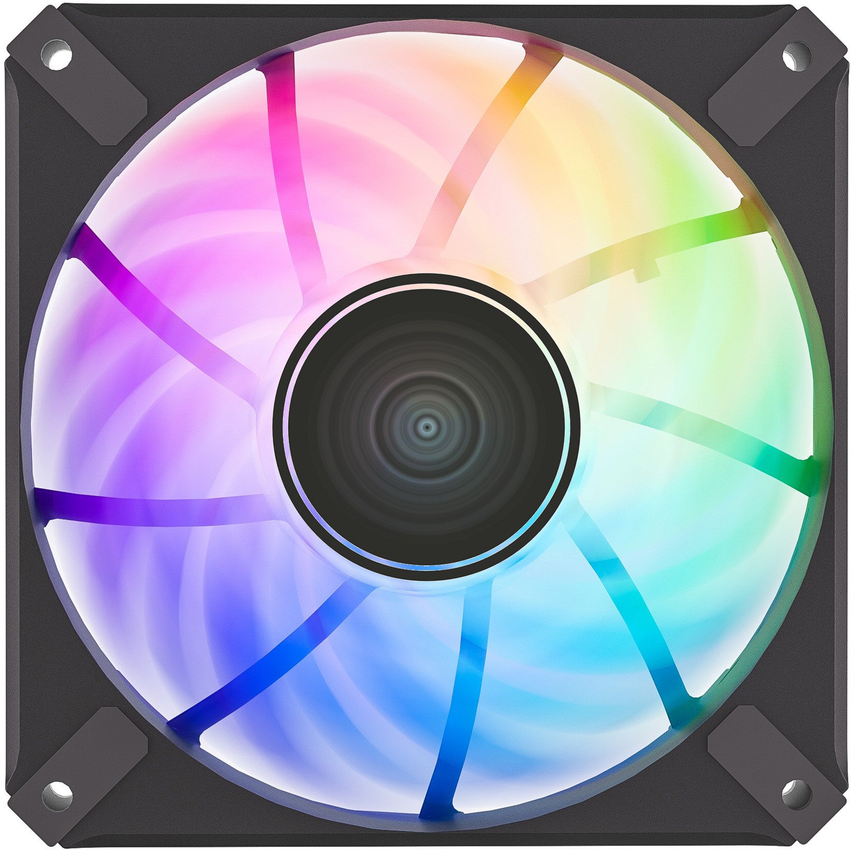 Ventilator PC Fander Roxo P12 ARGB PWM PST Reverse, 120mm, i zi