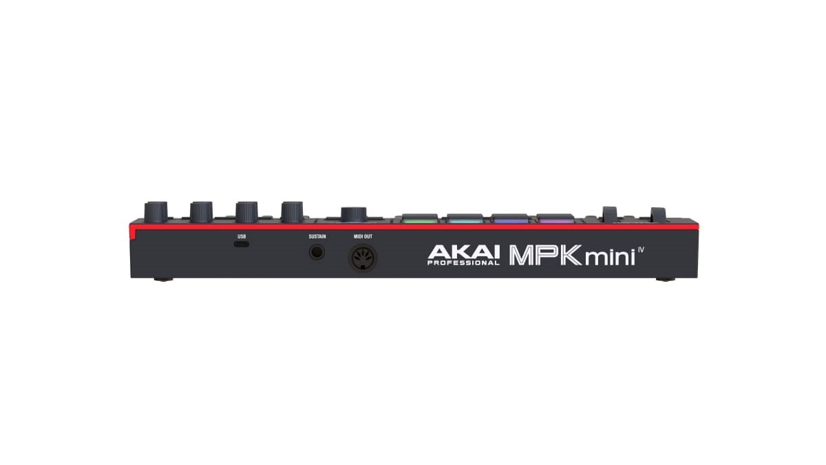 Tastierë MIDI Akai MPK Mini IV, kompakte, USB, e zezë
