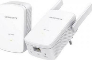 Adapter powerline Mercusys MP510, 1000Mbps, port Gigabit Ethernet, i bardhë
