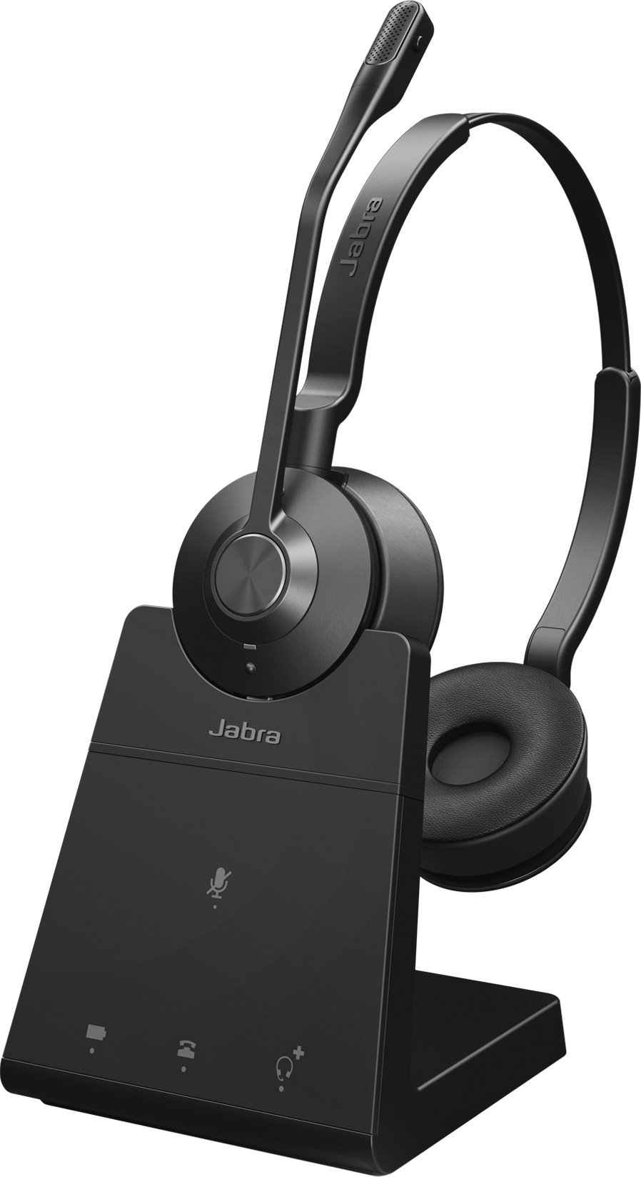 Kufje Jabra Engage 45 SE Stereo, me mikrofon, për zyra, e zezë