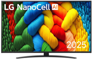 Televizor LG 55NANO81A3A NanoCell, 55", 4K, i zi