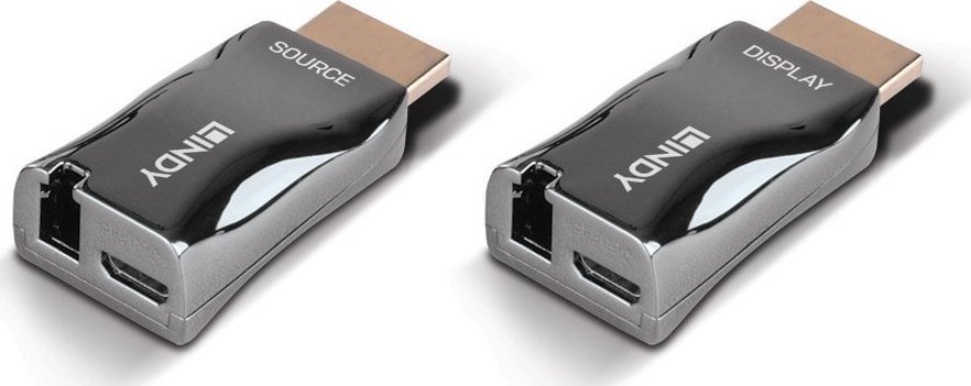 Extender HDMI Lindy Fibre Optic, 4K 60Hz, deri 300m, i zi