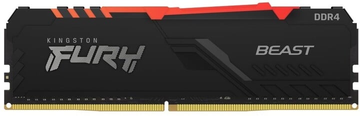 Memorie Kingston Fury Beast RGB 8GB DDR4 2666 CL16