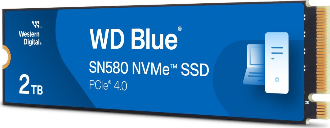 Disk SSD WD SN580, 2TB, M.2 2280 PCI-E x4 Gen4 NVMe