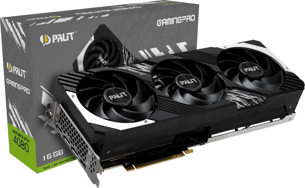 Kartelë grafike Palit GeForce RTX 4080 SUPER GamingPro 16GB GDDR6X
