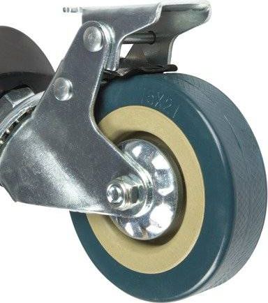 Rrota për stativ ndriçimi GlareOne Wheels, për këmbë 16–22 mm, set