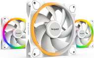 Ventilatorë PC be quiet! Light Wings White 120mm PWM, set 3 copë, ARGB, të bardhë