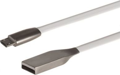 Kabllo Maclean USB-A - microUSB, 1m, e bardhë
