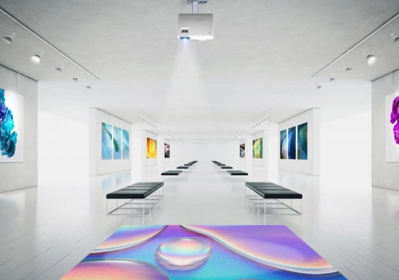 Projektor Viewsonic WXGA, 4000 ANSI lumens, LED, 1280x800, i bardhë