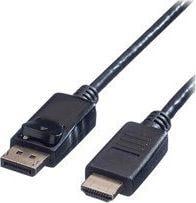 Kabllo DisplayPort në HDMI Value, 1.5m, 1080p, i zi