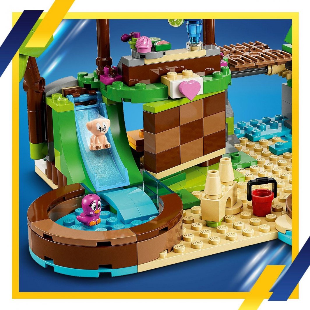 Set LEGO® Sonic the Hedgehog™ 76992 Amy's Animal Rescue Island, 388 pjesë