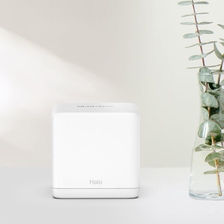 Ruter mesh Mercusys Halo H60X, Wi-Fi 6 AX1500, 1-pack, i bardhë