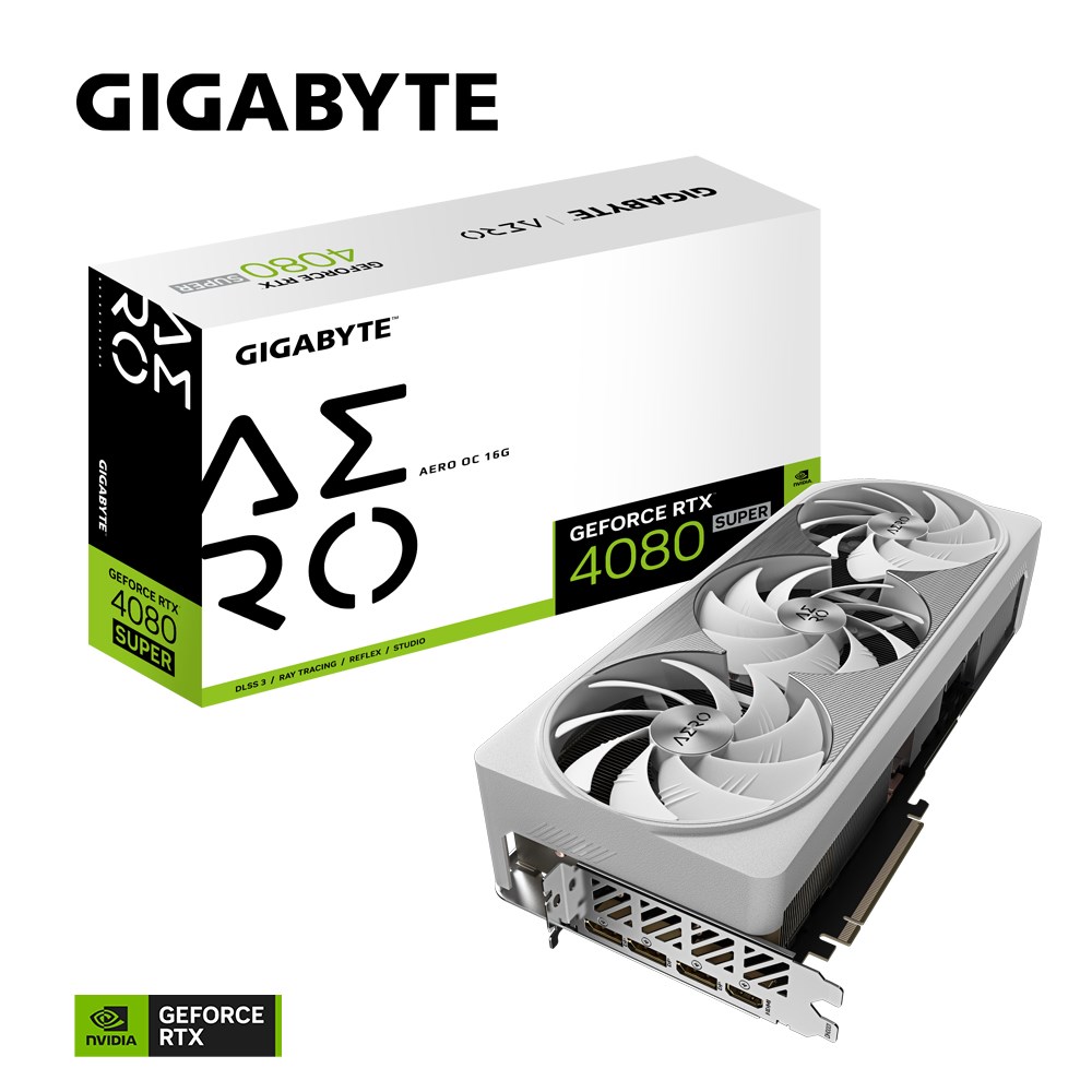 Kartelë grafike Gigabyte GeForce RTX 4080 SUPER Aero OC 16GB GDDR6X