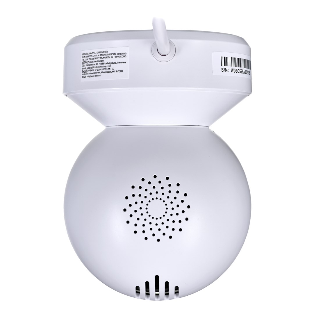 Kamerë sigurie Reolink E1 POE v2, 5 MP, 2560 x 1920, me mikrofon të integruar, e bardhë