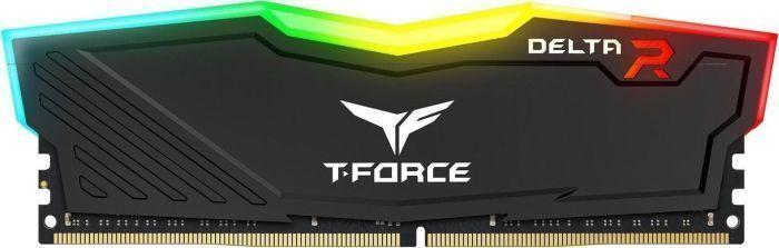 Memorie TeamGroup T-Force Delta RGB, DDR4, 16 GB, 3600 MHz, CL18, TF3D416G3600HC18JDC01