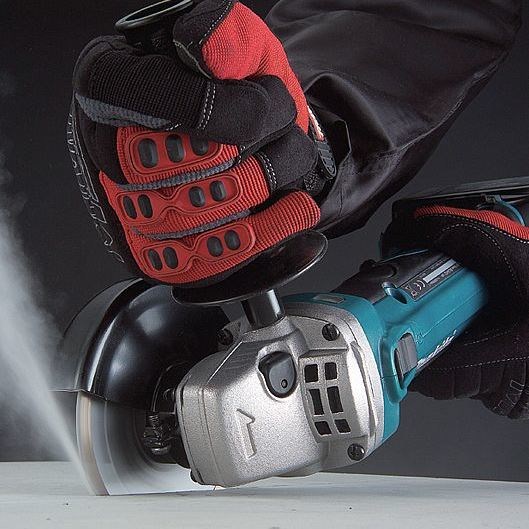 Brushe këndi pa kabllo Makita DGA504, 18V, 125mm, blu
