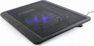 Mbajtëse ftohëse për laptop Gembird NBS-1F15-04, 15", USB, e zezë