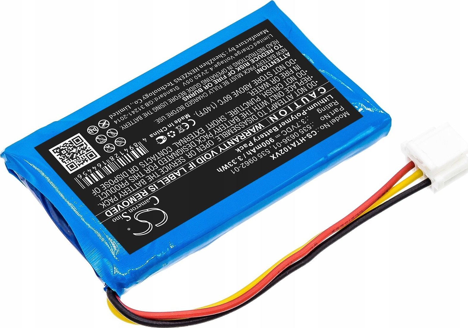 Bateri Cameron Sino për Husqvarna GSM GPS Modul B, 3.7V, 900mAh, blu
