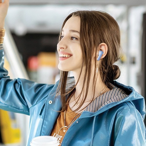 Kufje Awei T85 TWS, Bluetooth 5.3, të kaltra
