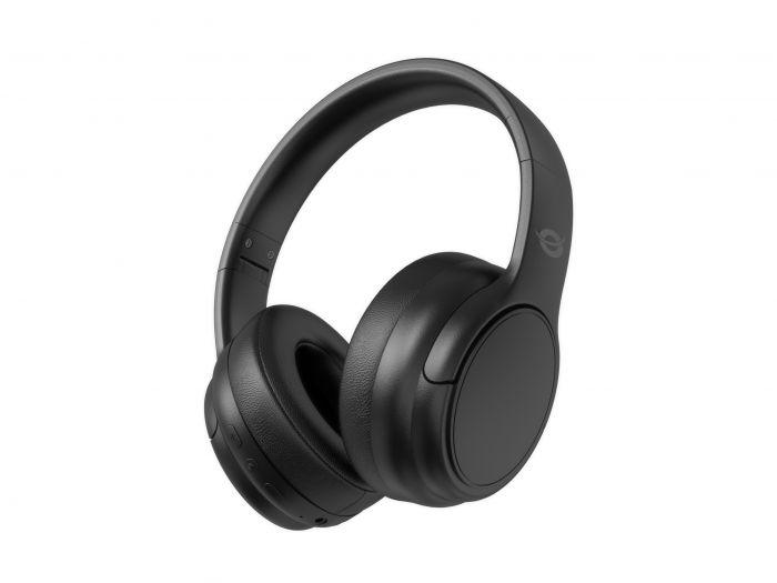 Kufje Bluetooth stereo, me mikrofon, pa kabllo, të zeza
