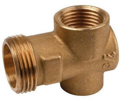 Aksesor kolektori Comap Male Manifold End Inlet M, hyrje 1", dalje 3/8" dhe 1/2, metalik