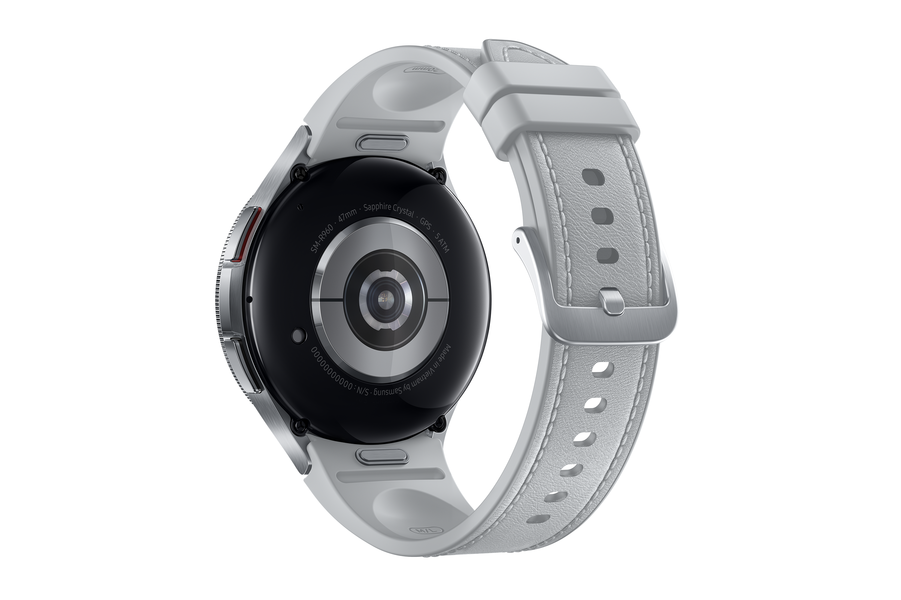 Orë e mençur Samsung Galaxy Watch6 Classic, 47mm, e argjendtë