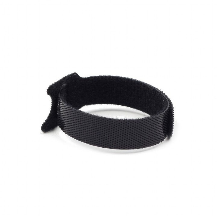Shirita velcro Cablexpert, 210mm, 100 copë për paketë, të zi