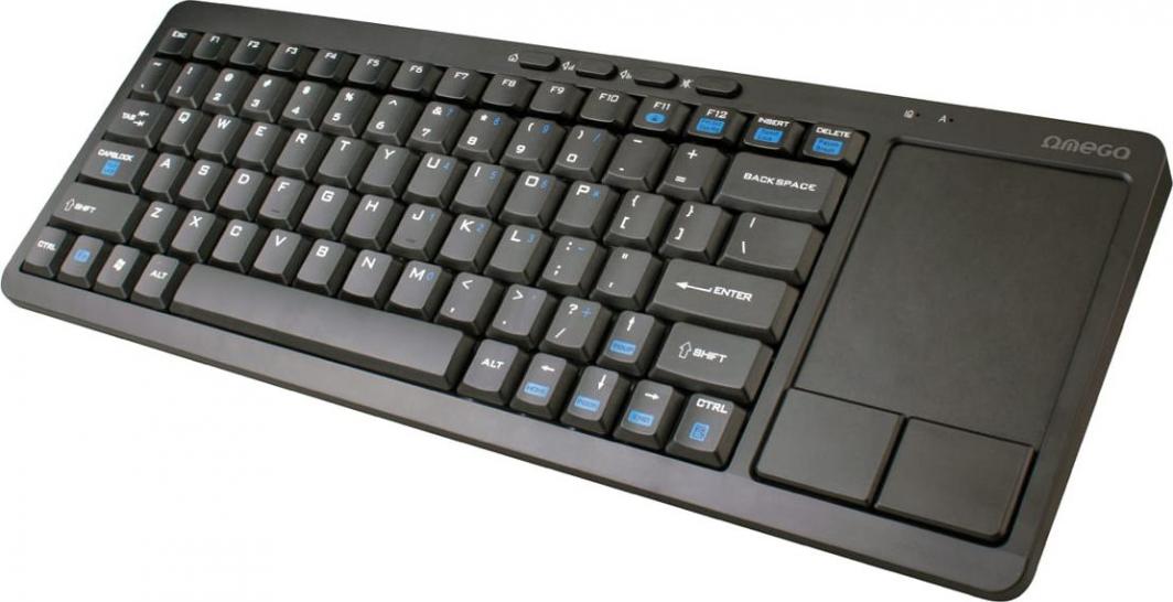 Tastierë Omega OKB004B, wireless, US, e zezë