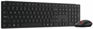 Set tastierë dhe maus Lenovo 4X31S04814, RF 2.4GHz, Bluetooth, i zi